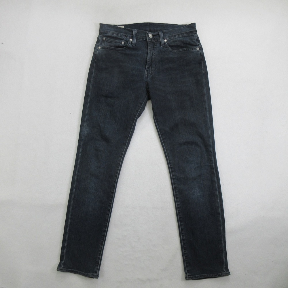 Levi's Men Jeans 31x30 511 Slim Fit Dark Wash Blue Stretch Denim Premium